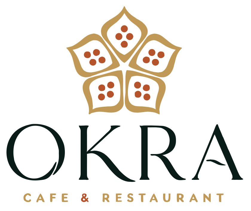 Okra Cafe Logo Design