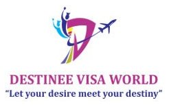 Destinee Visa Logo Design
